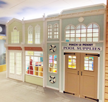 Pool & Market Playhouse Façade