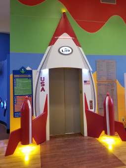 Elevator Rocket Facade, Columbia, SC