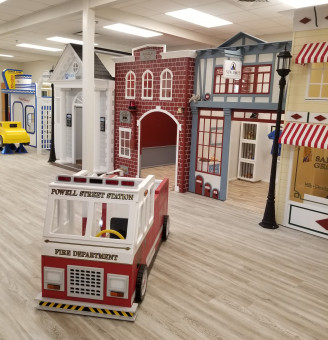 Playhouse Town with Play Firetruck, TX