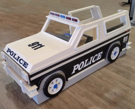 Police Car White